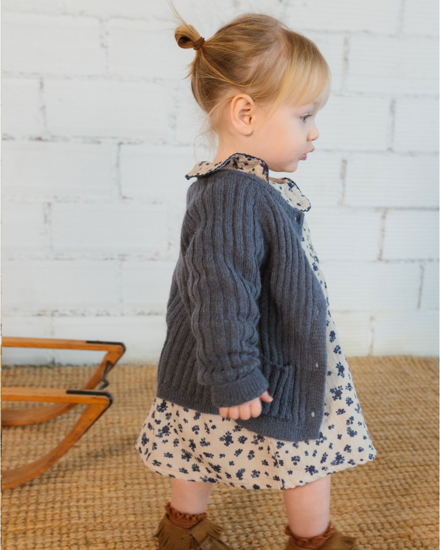 BB RIB KNIT CARDIGAN