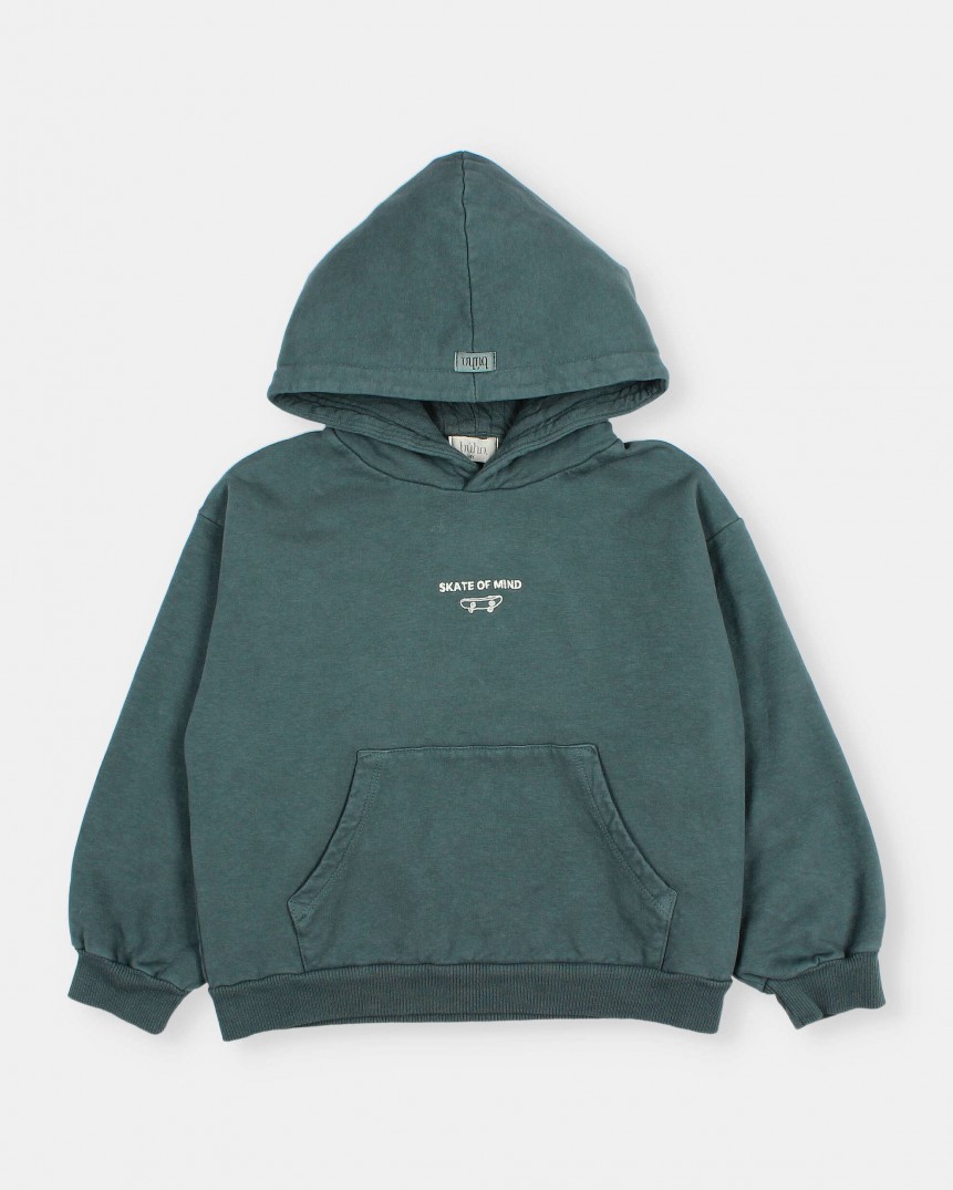 FLEECE HOODIE SWEATSHIRT