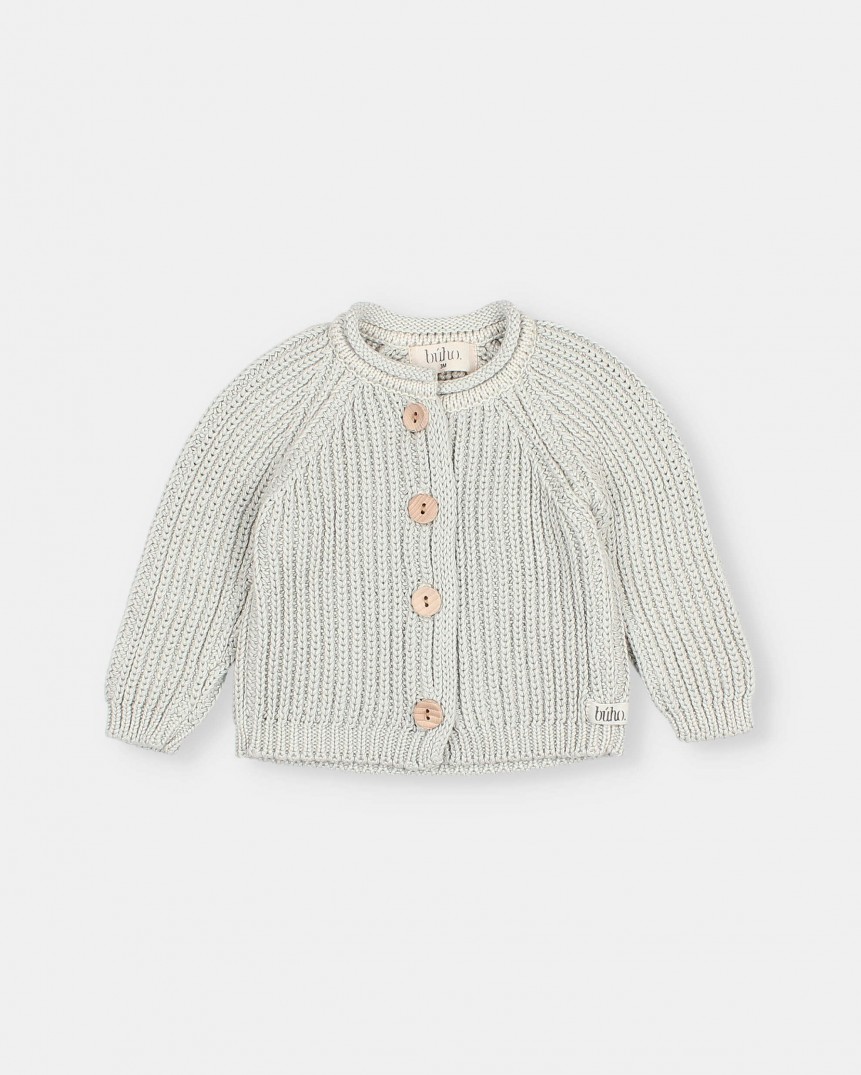 BB COTTON KNIT CARDIGAN