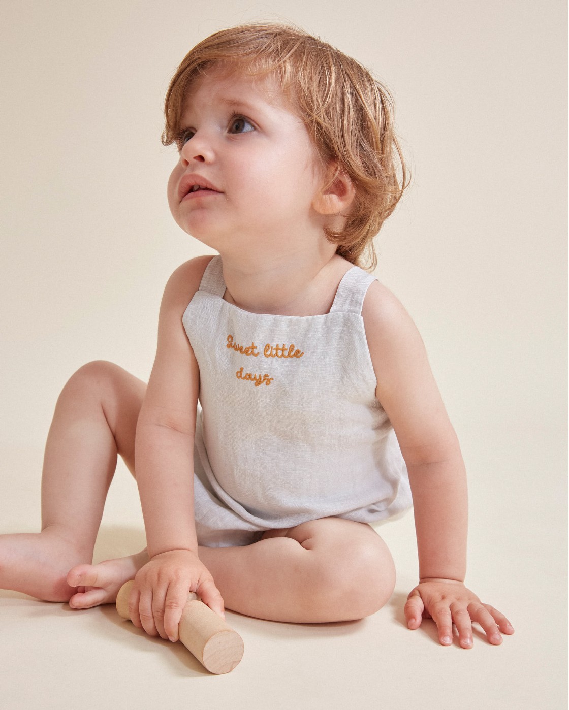 BB LINEN ROMPER