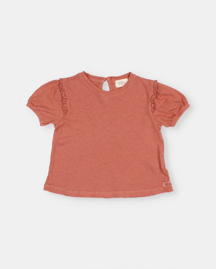 BB LACE LINEN T-SHIRT