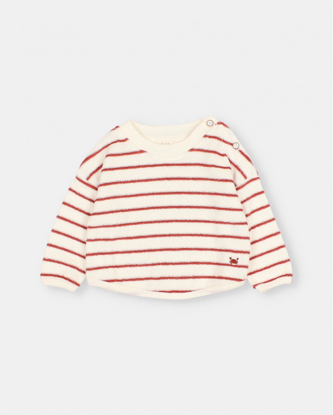 BB TERRY STRIPES SWEATSHIRT