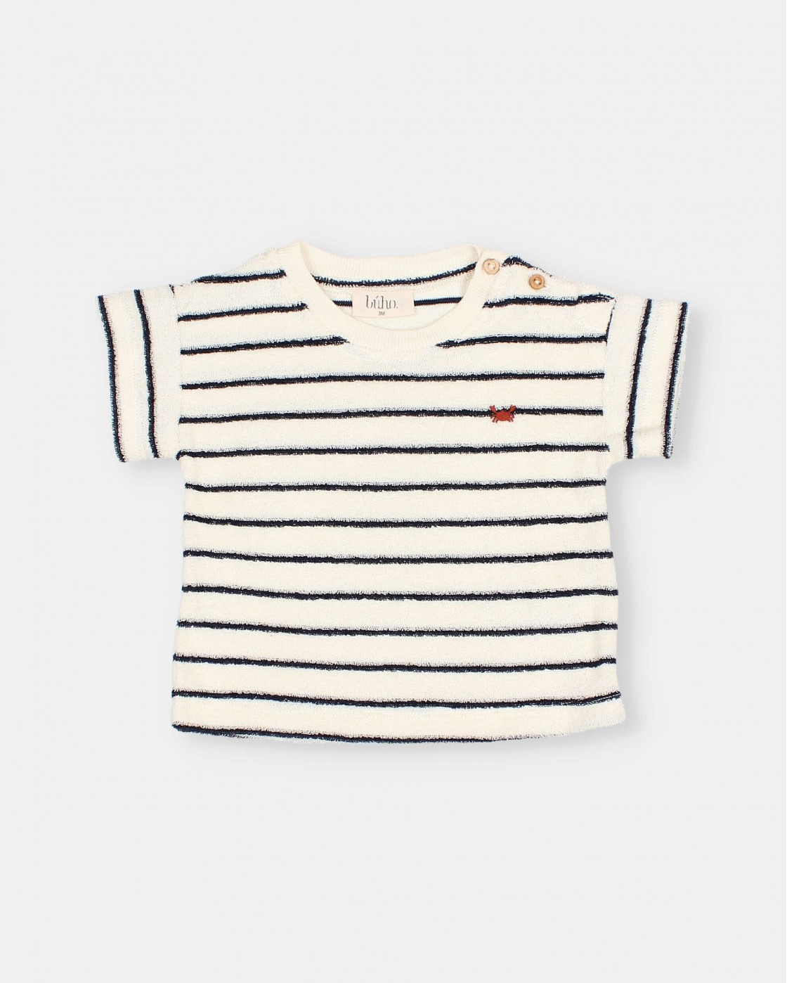 BB TERRY STRIPES T-SHIRT