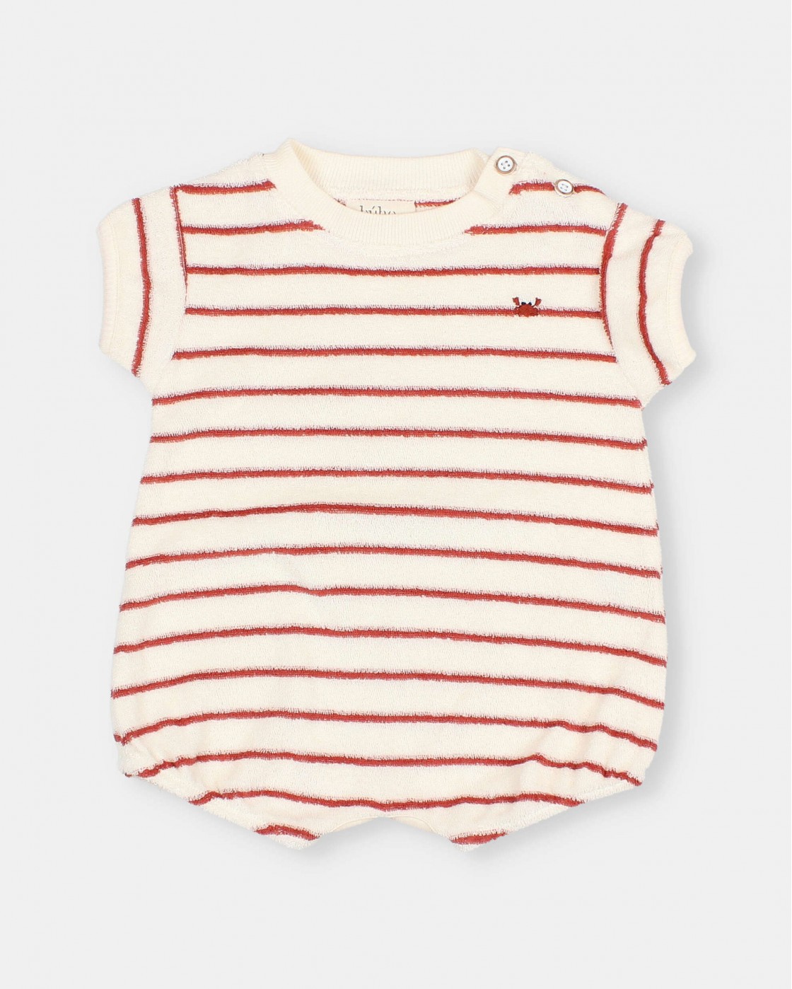 BB TERRY STRIPES ROMPER