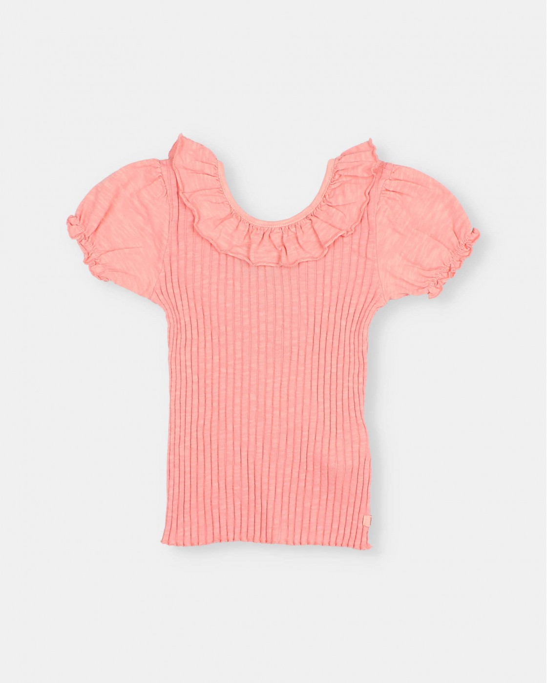 RIB COLLAR T-SHIRT