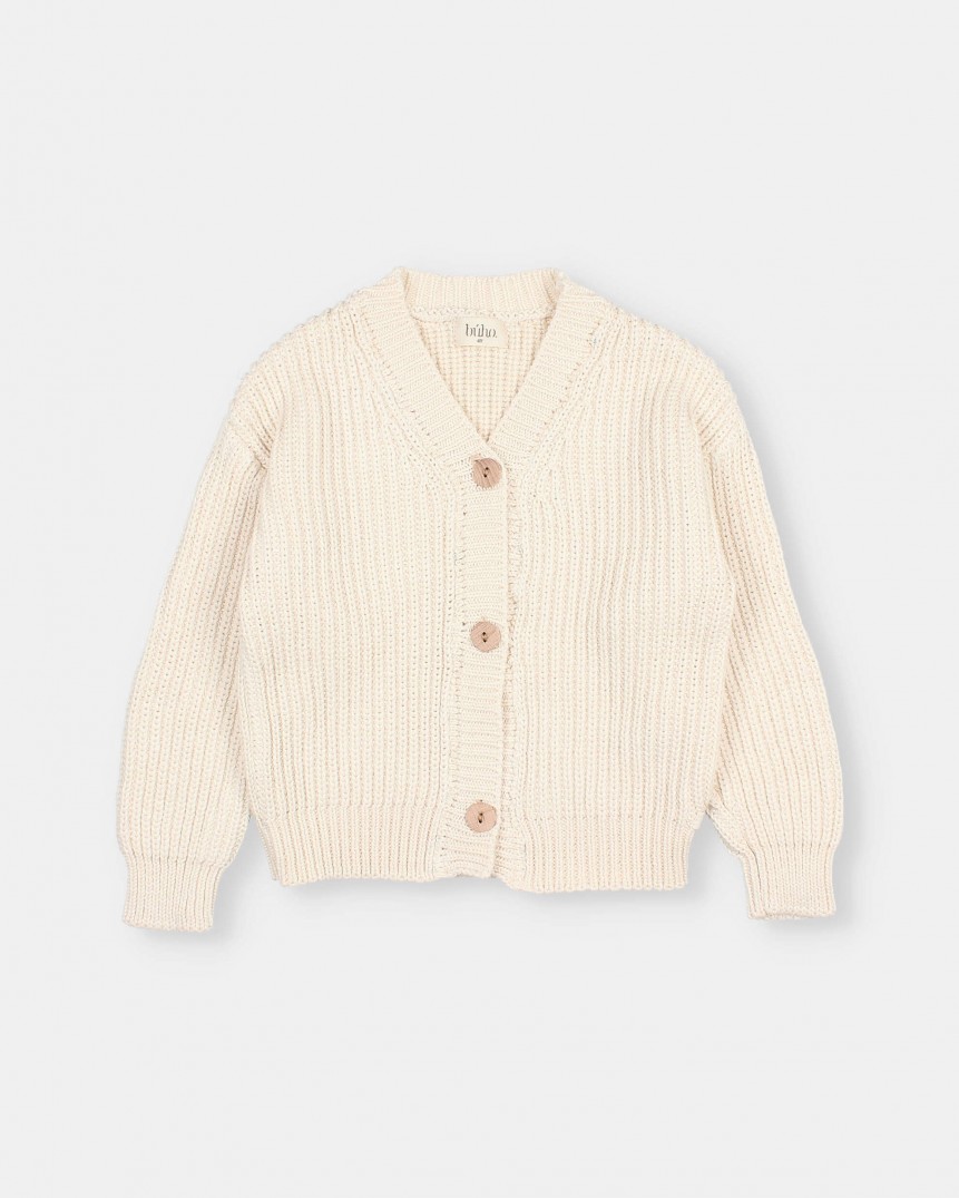 COTTON KNIT CARDIGAN