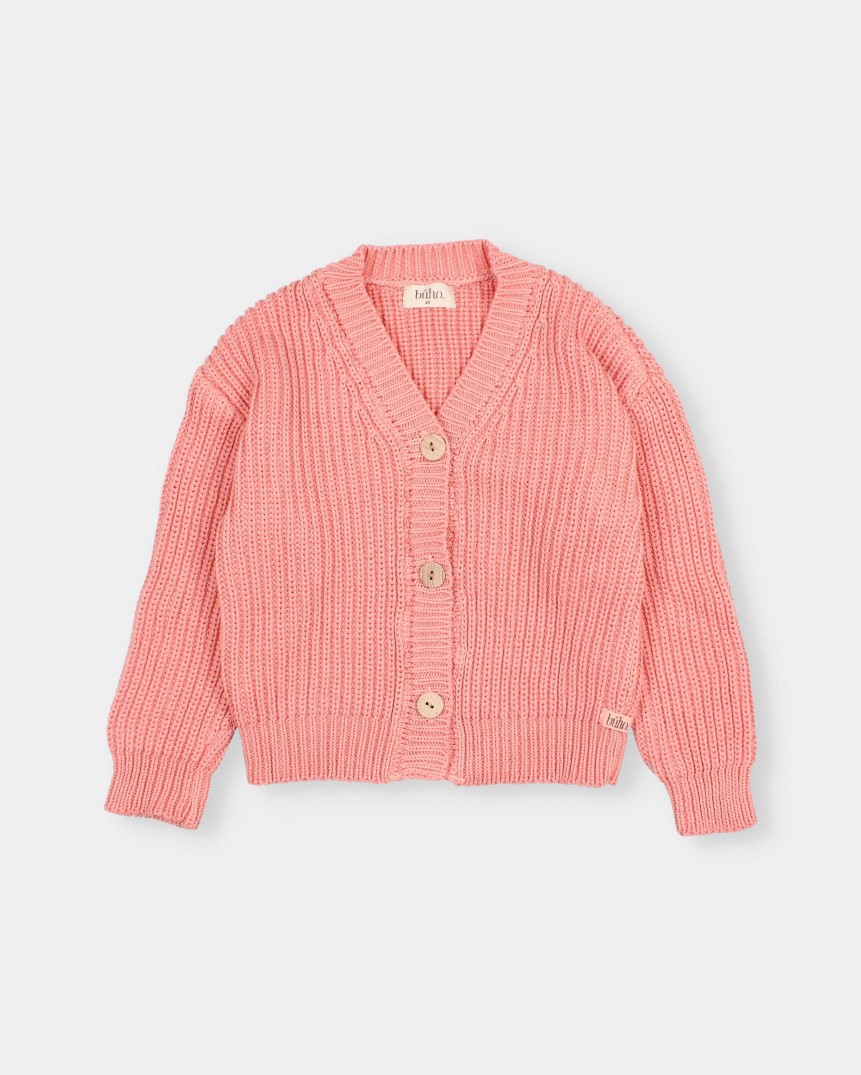COTTON KNIT CARDIGAN