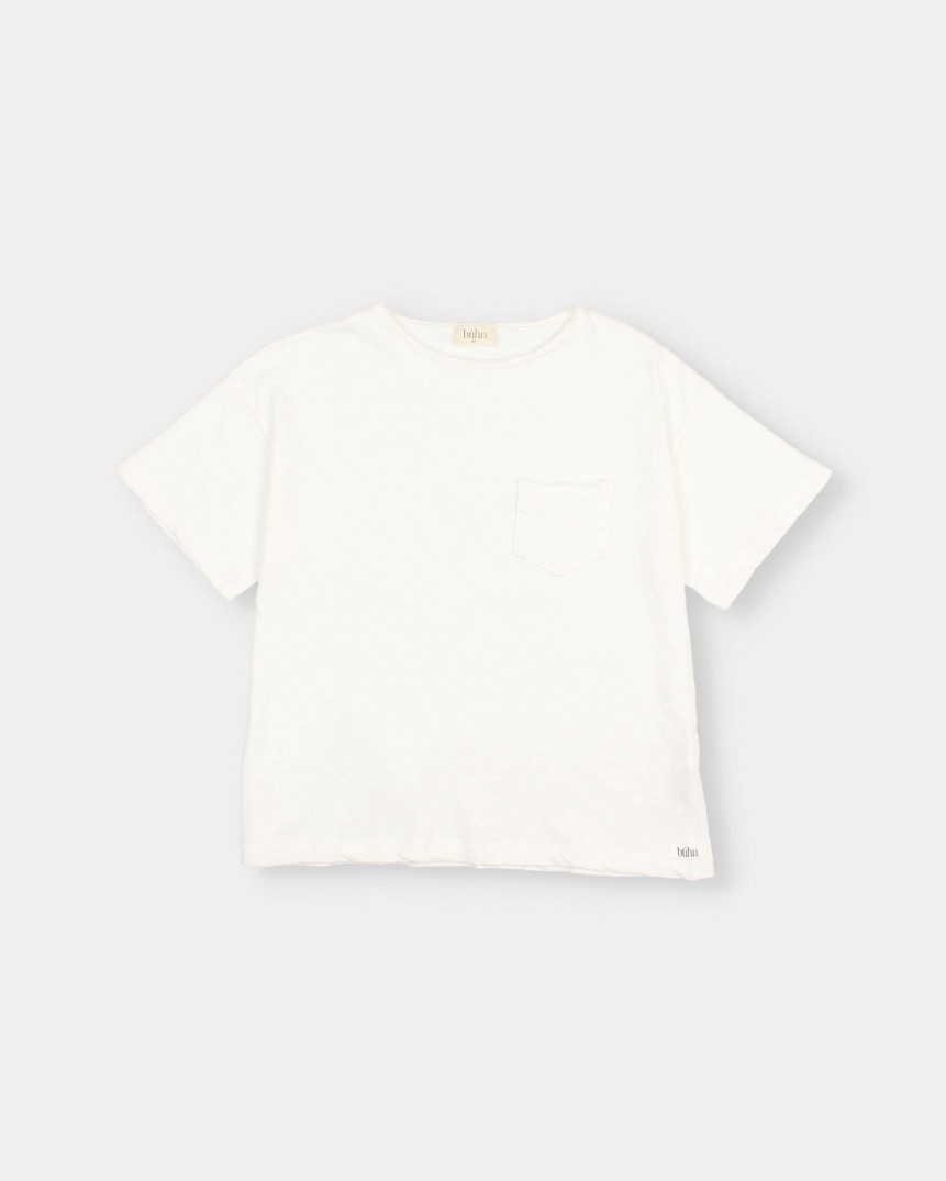 POCKET LINEN T-SHIRT