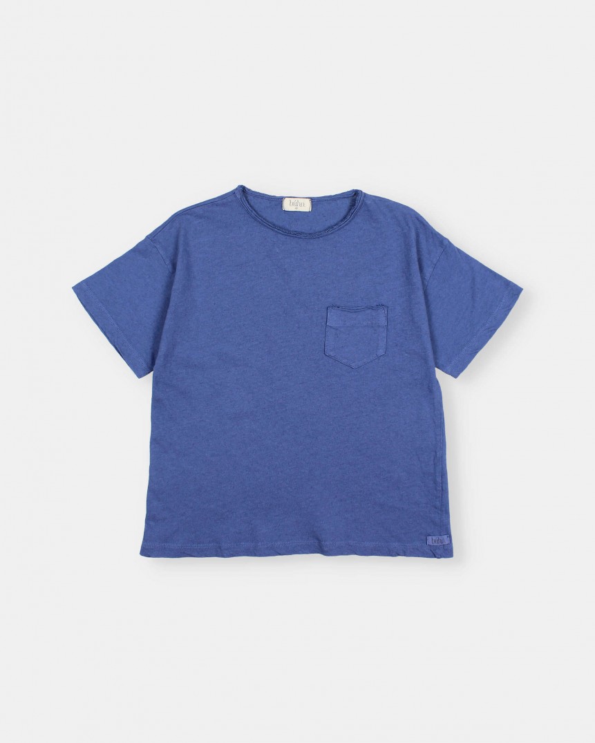 POCKET LINEN T-SHIRT