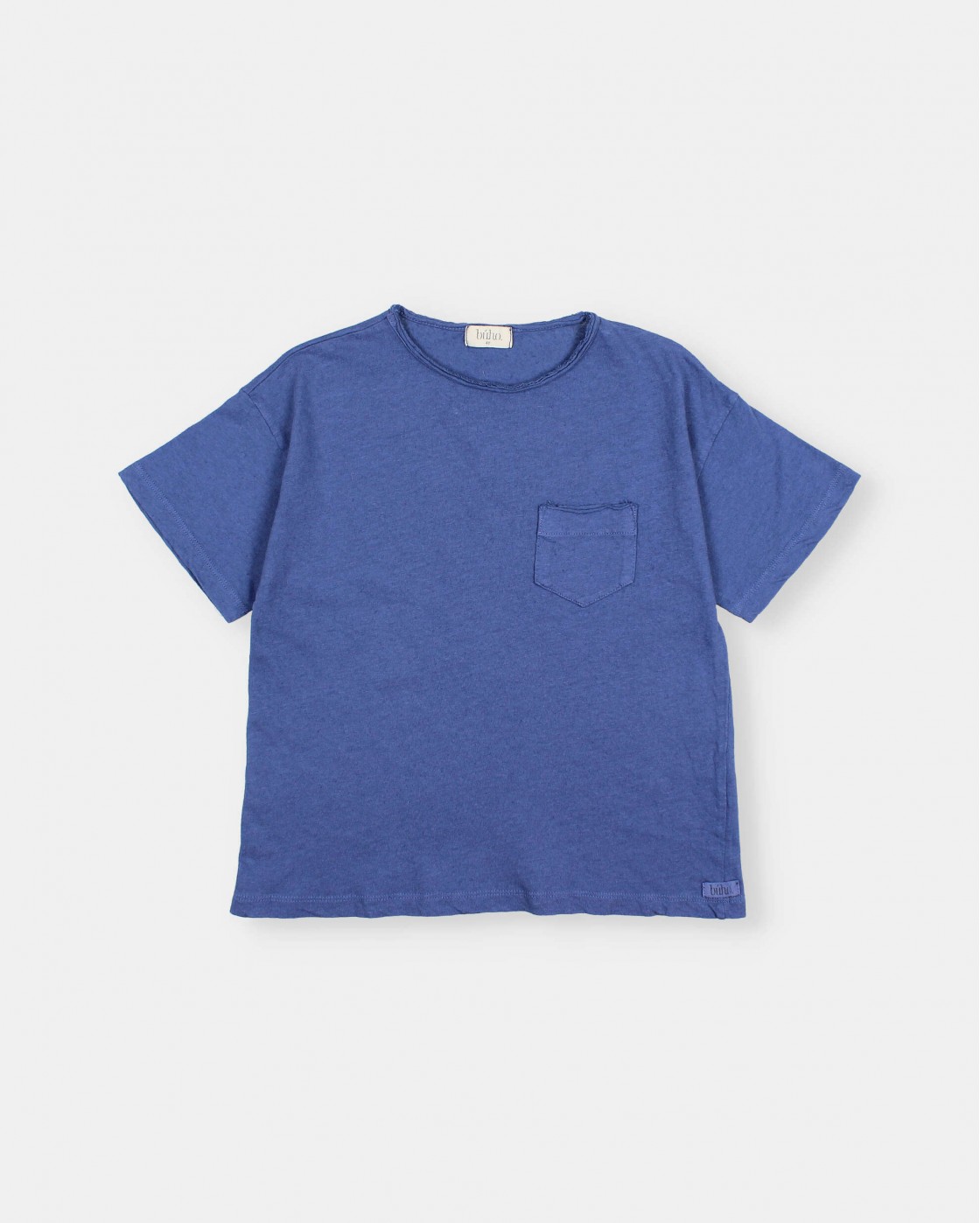 POCKET LINEN T-SHIRT