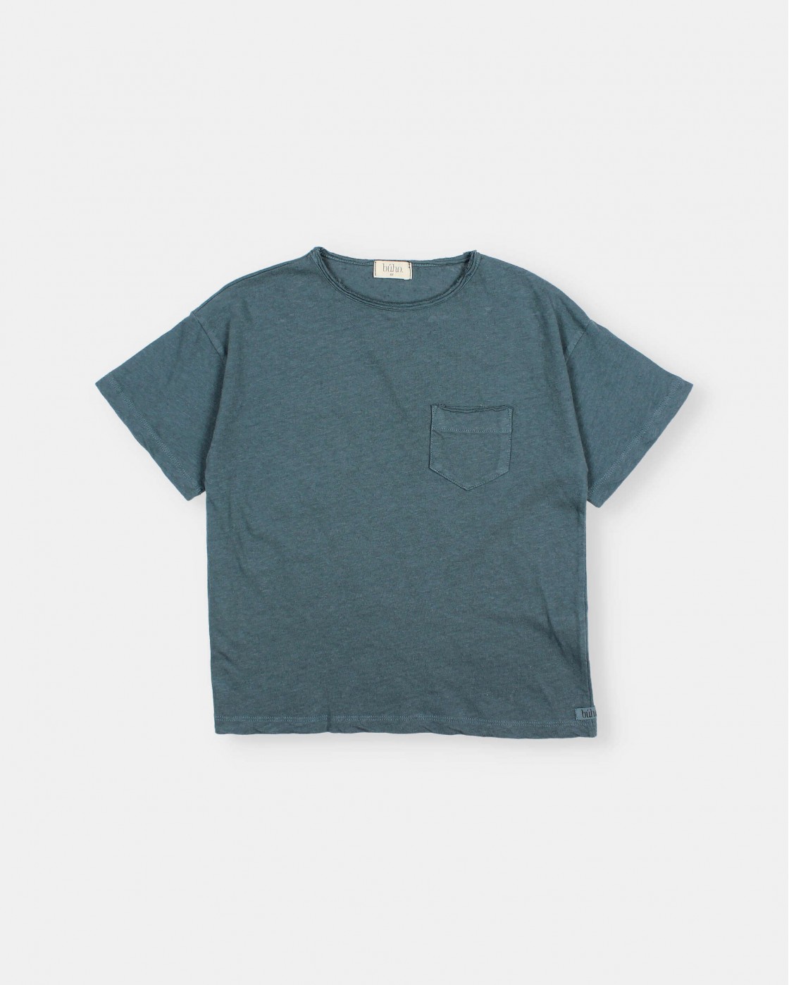 POCKET LINEN T-SHIRT