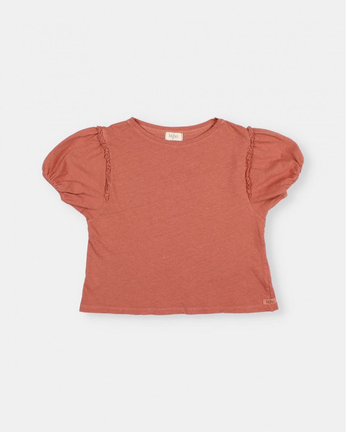 LACE LINEN T-SHIRT