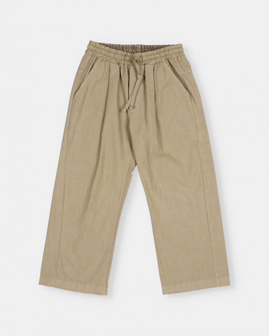 POPLIN PANTS