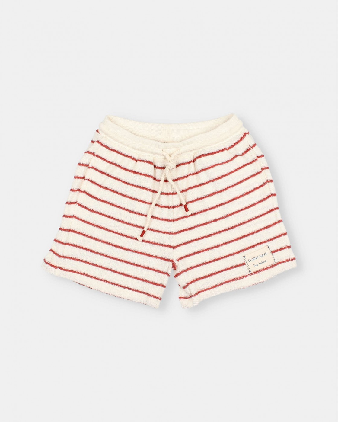 TERRY STRIPES SHORTS