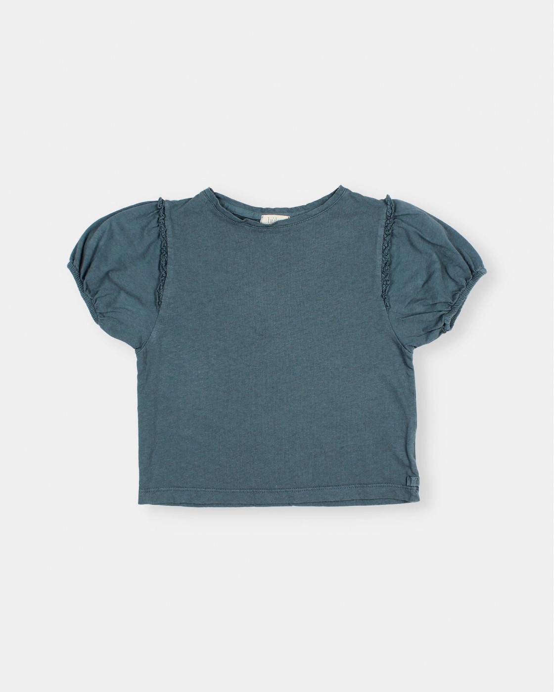 LACE LINEN T-SHIRT