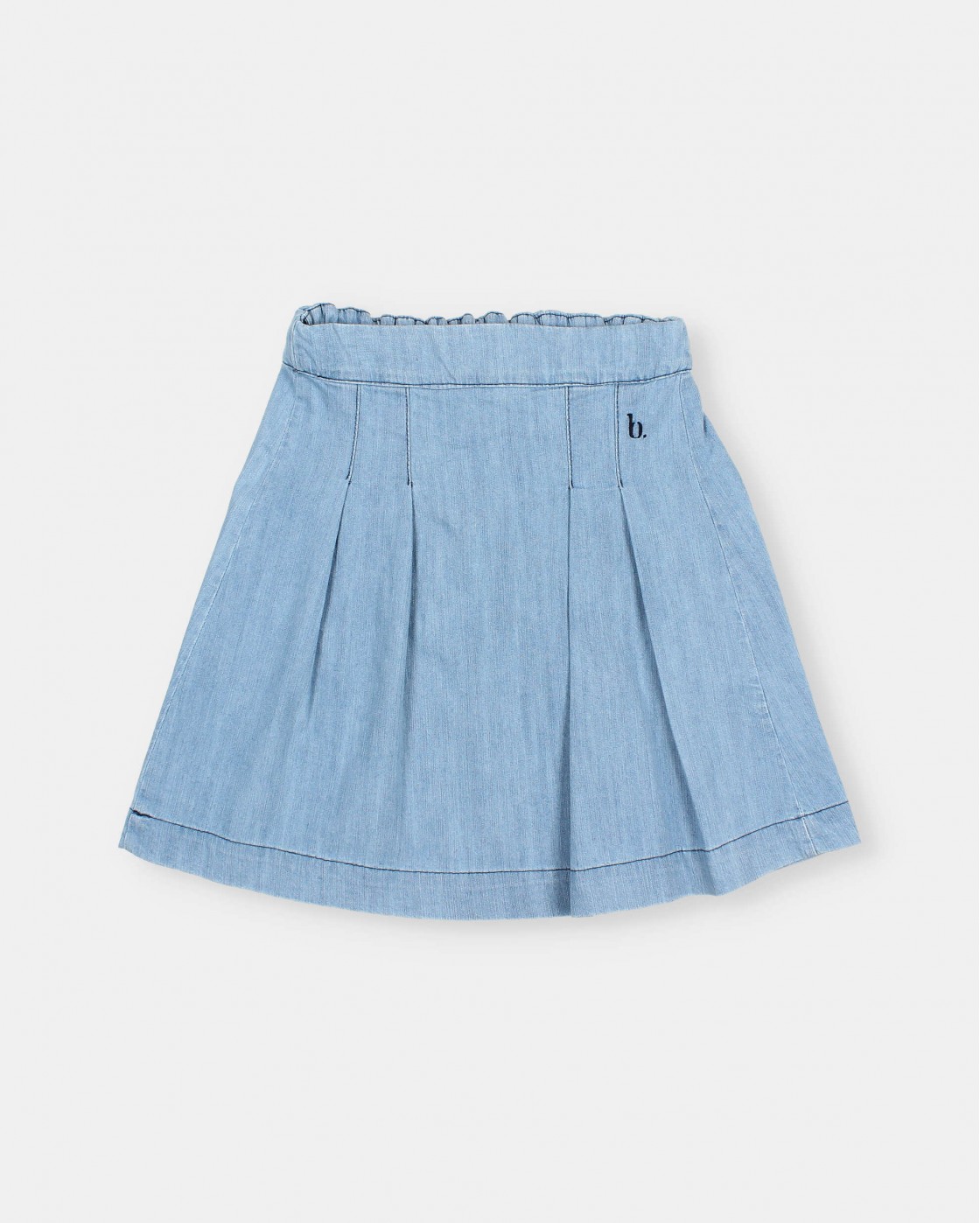 FALDA MIDI DENIM