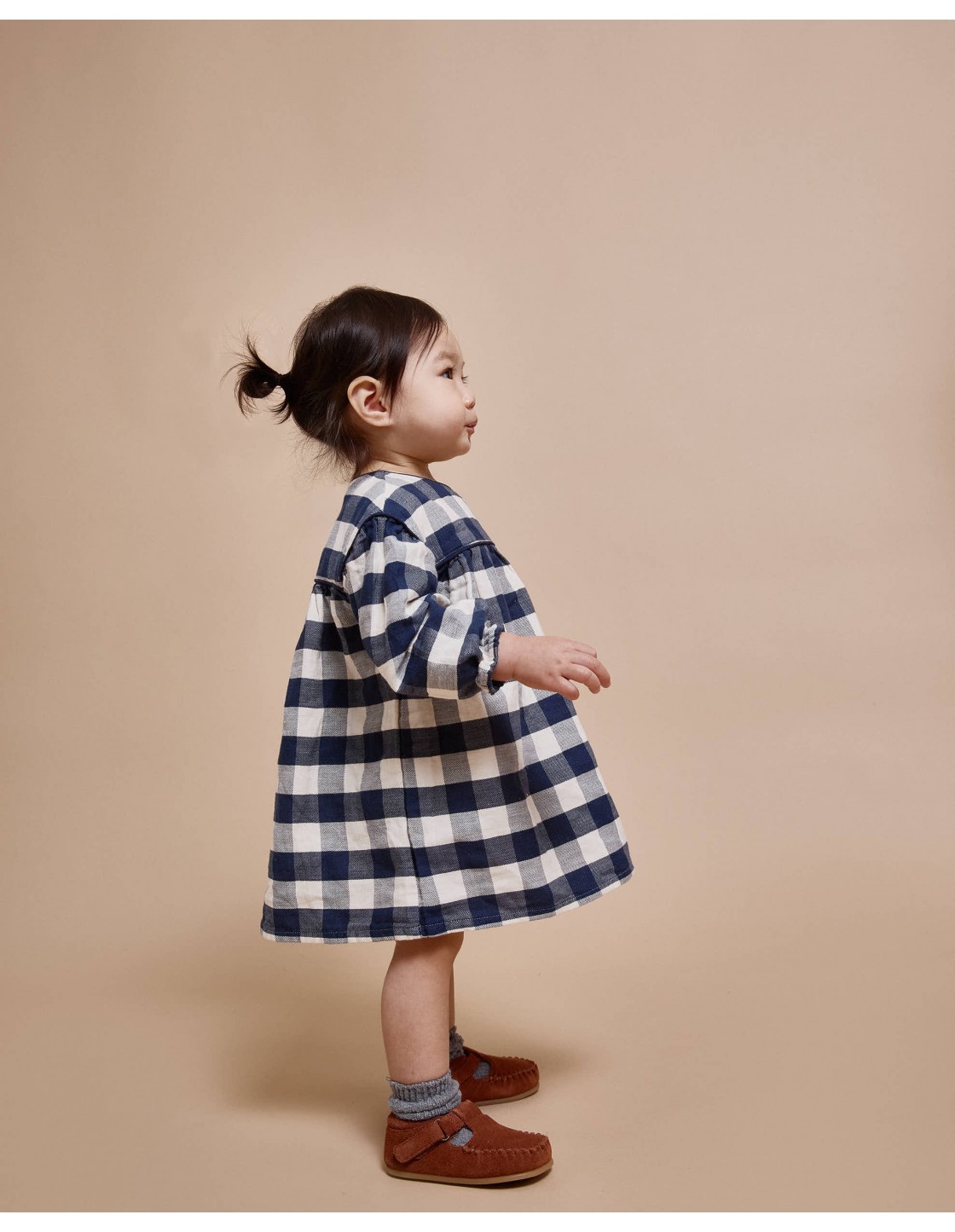 BB GINGHAM DRESS