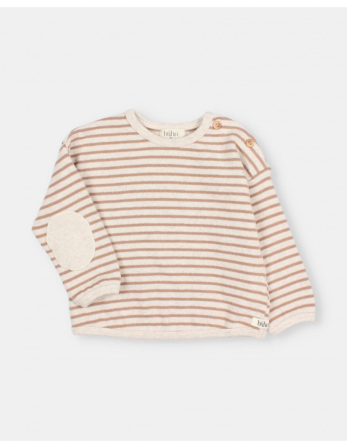 BB SUDADERA DE RAYAS SOFT JERSEY