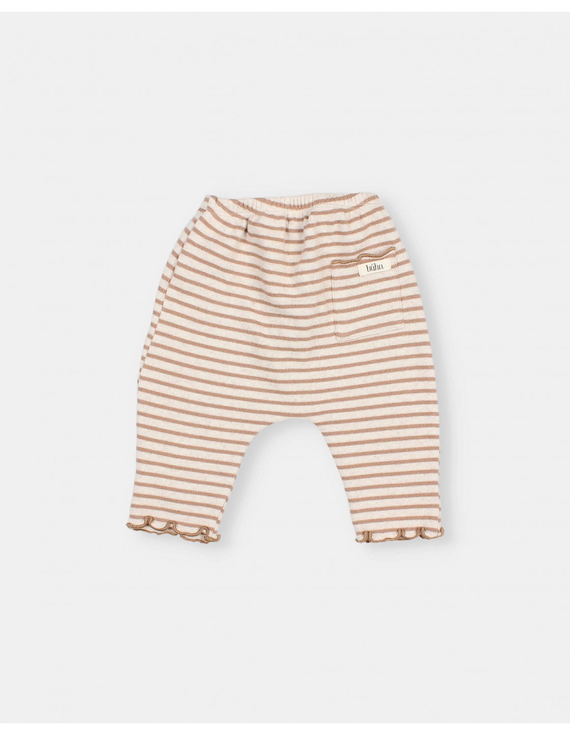 BB PANTALÓN DE RAYAS SOFT JERSEY