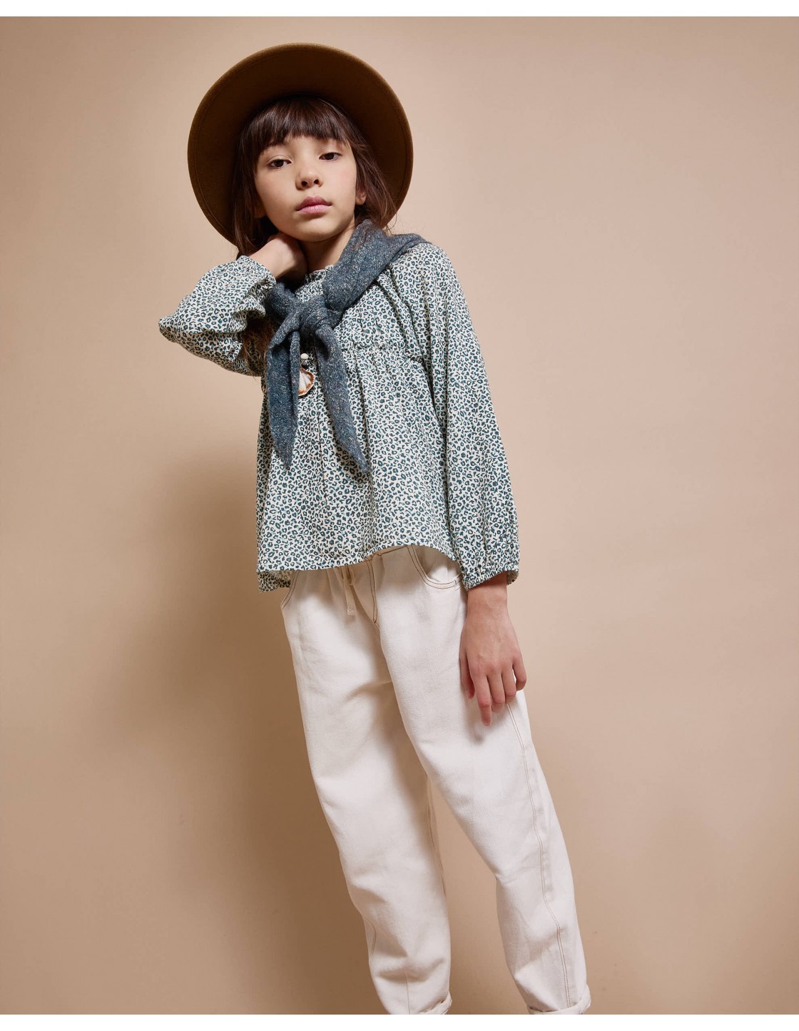 SPECKLE BLOUSE