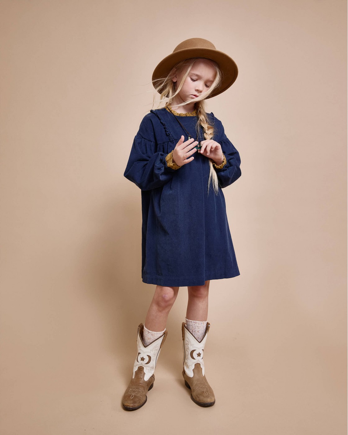 SOFT VELOUR DRESS