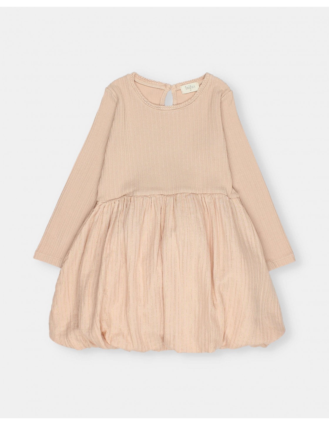 VESTIDO COMBINADO LUREX