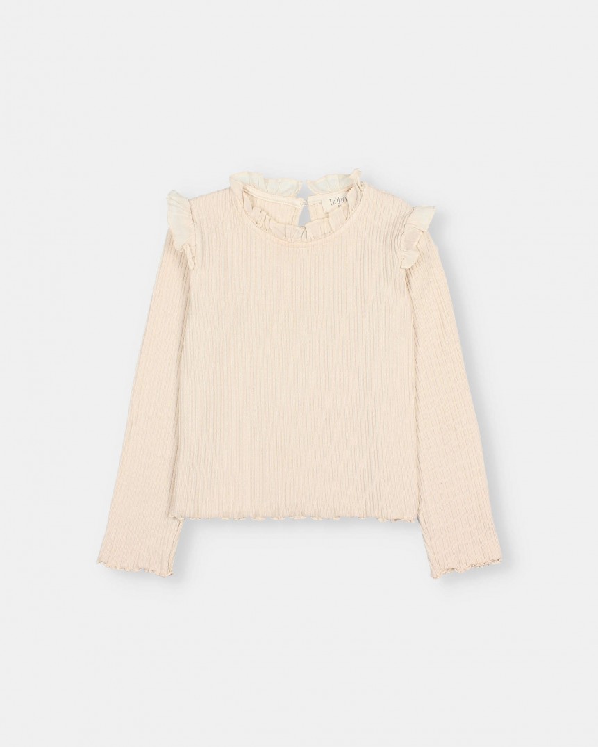 WARM RIB T-SHIRT