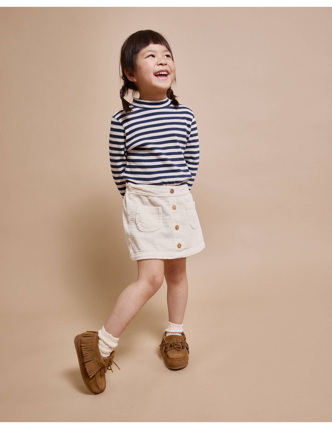 FANCY STRIPES T-SHIRT