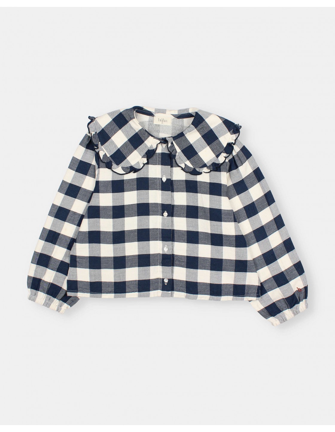 GINGHAM BLOUSE