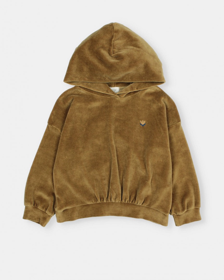 VELVET SWEATSHIRT