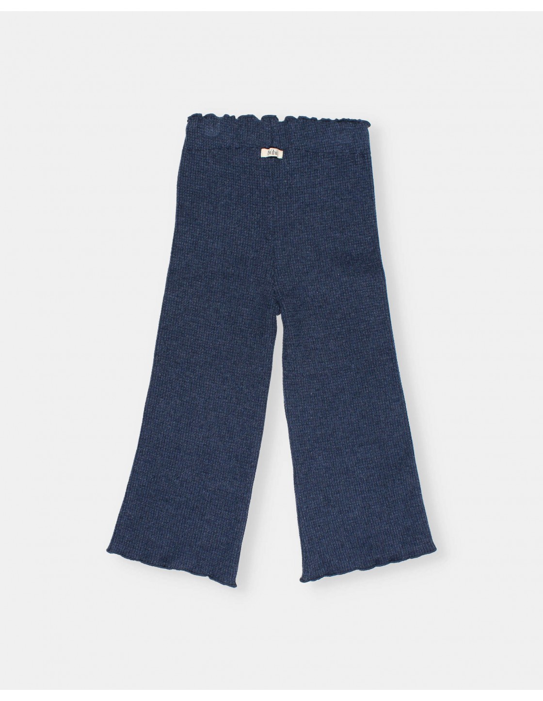 PANTALÓN ANCHO WAFFLE