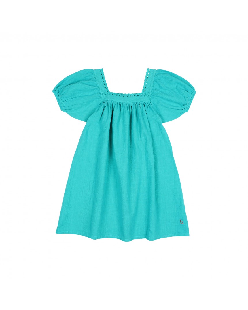 VESTIDO DE ALGODÓN CON...