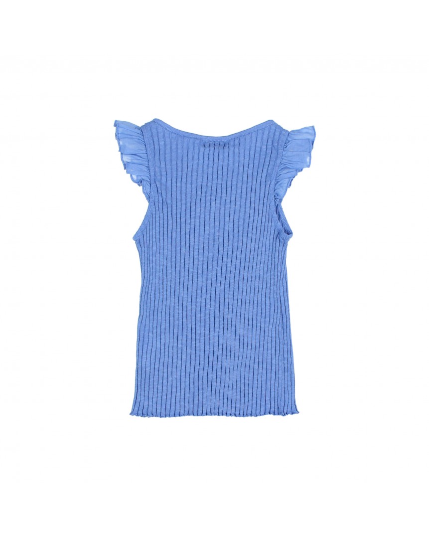 RIB RUFFLE T-SHIRT 2