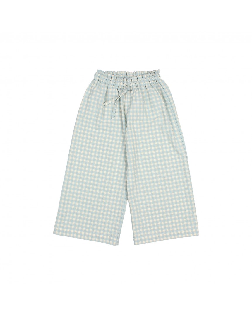 GINGHAM PANTS