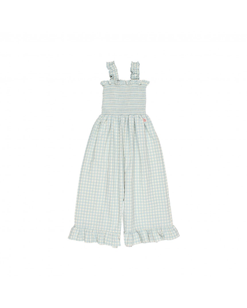 GINGHAM JUMPSUIT