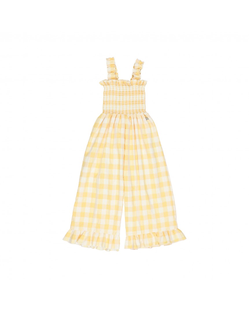 GINGHAM JUMPSUIT