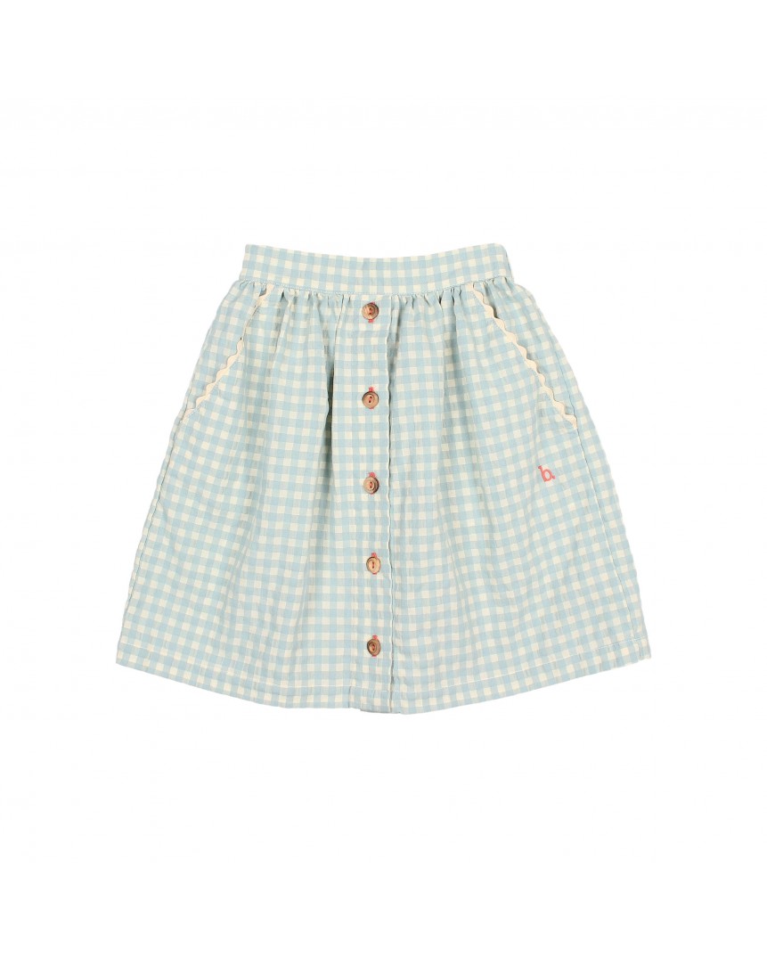 FALDA MIDI GINGHAM