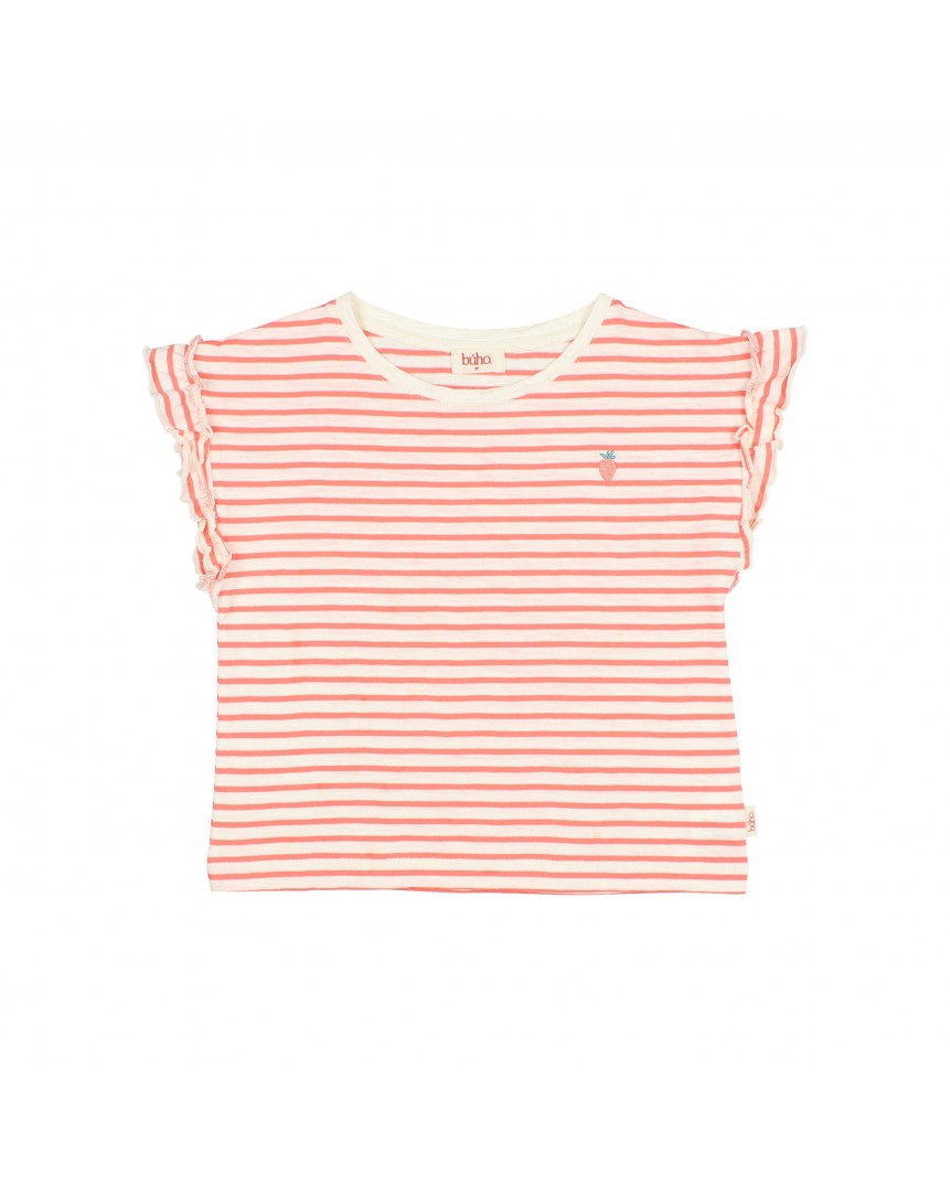 CAMISETA GIRLY DE RAYAS