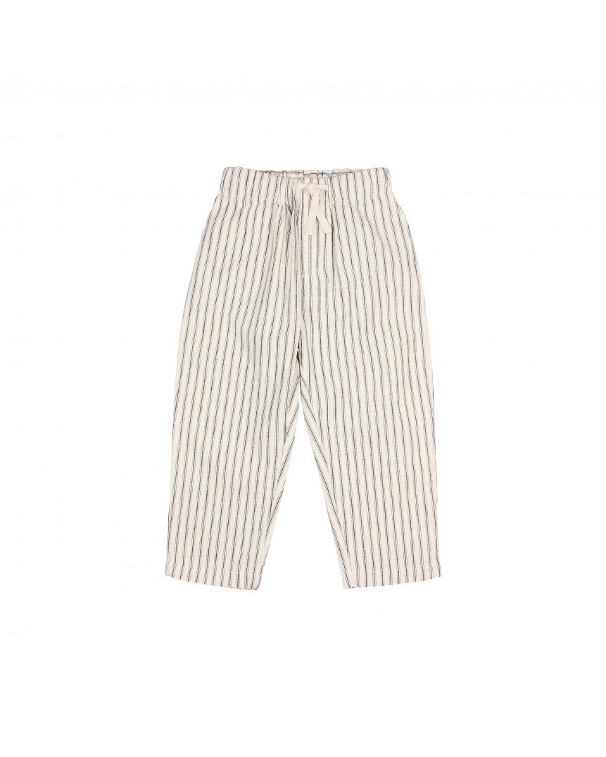 LINEN STRIPES PANTS