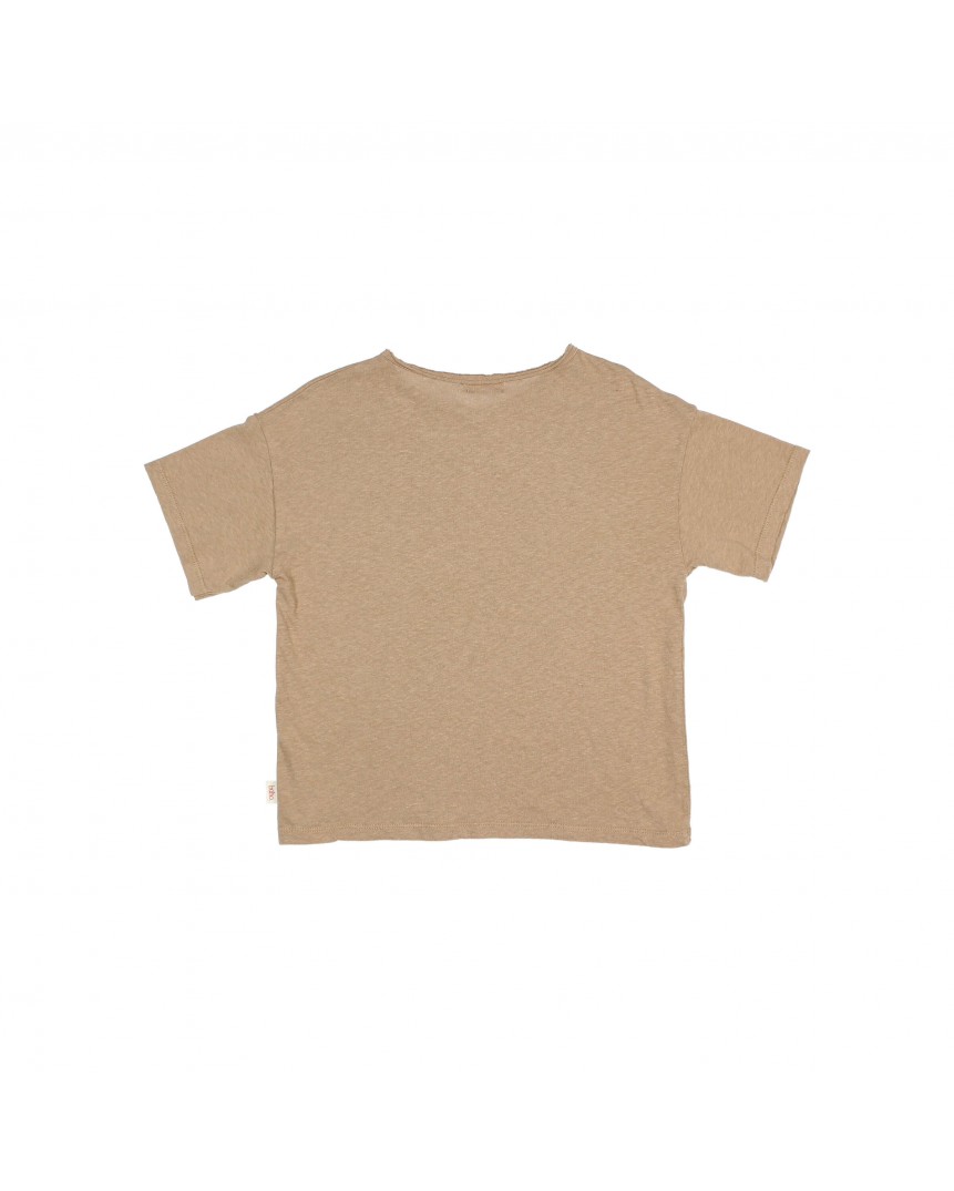 CAMISETA DE LINO CON BOLSILLO 2