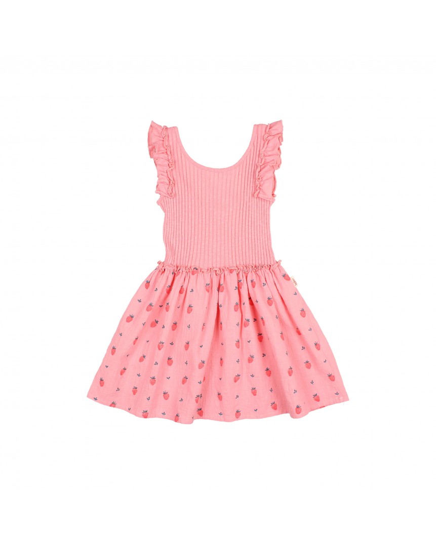 VESTIDO COMBINADO STRAWBERRY