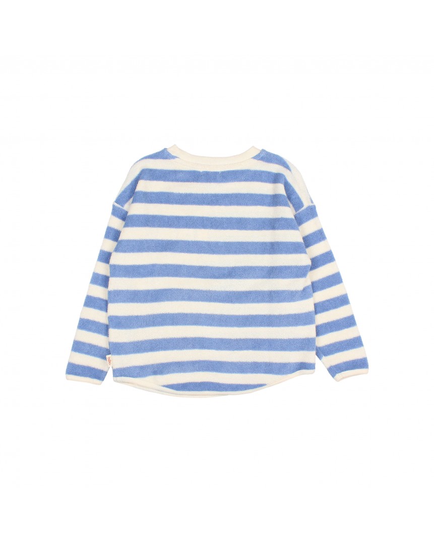 TERRY STRIPES SWEATSHIRT 2