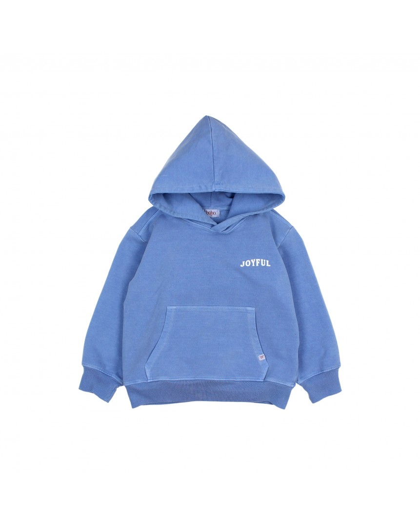 SUDADERA DE FELPA CON CAPUCHA