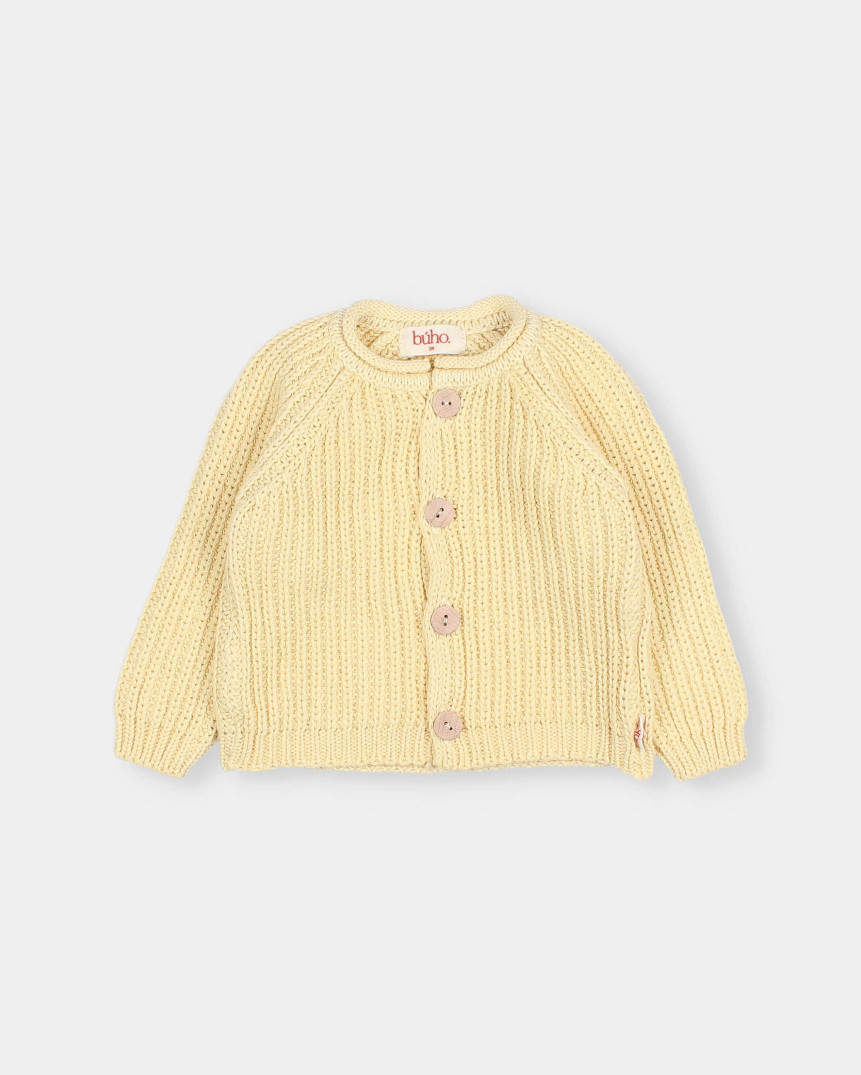 BB CARDIGAN DE PUNTO DE ALGODÓN