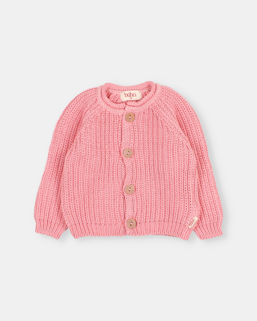 BB CARDIGAN DE PUNTO DE ALGODÓN