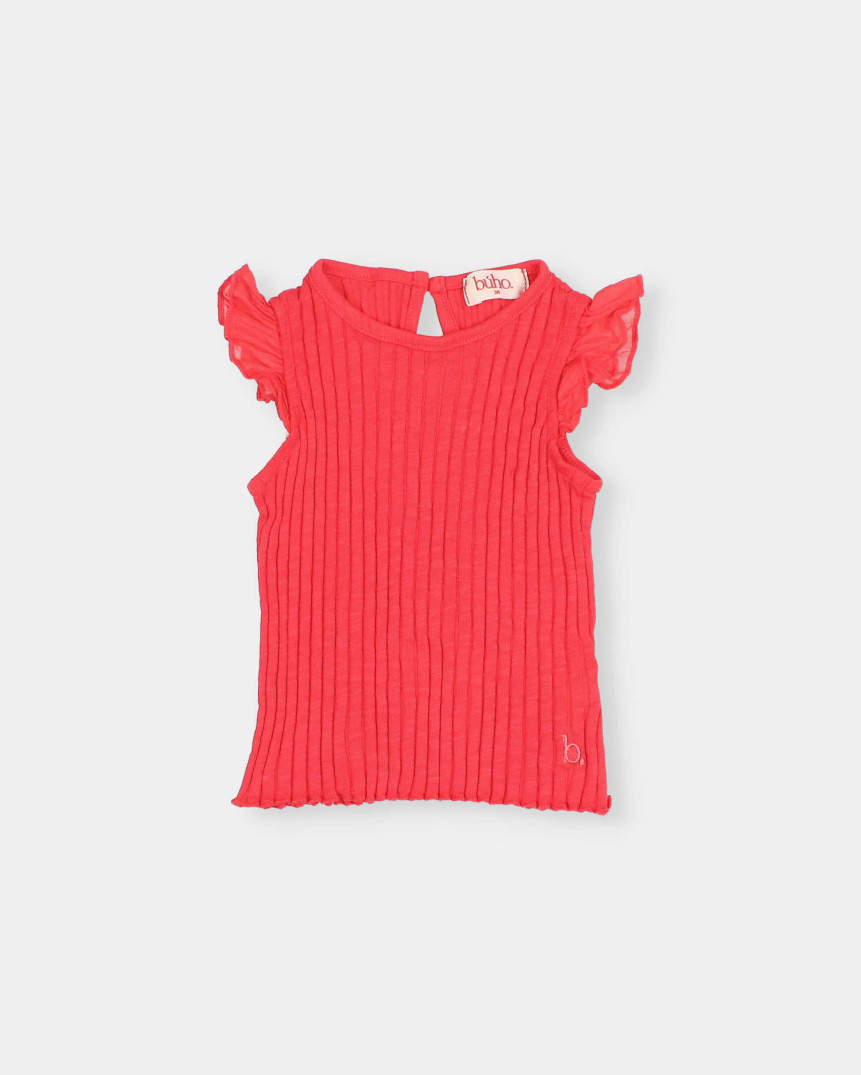 BB CAMISETA ACANALADA CON VOLANTES 2