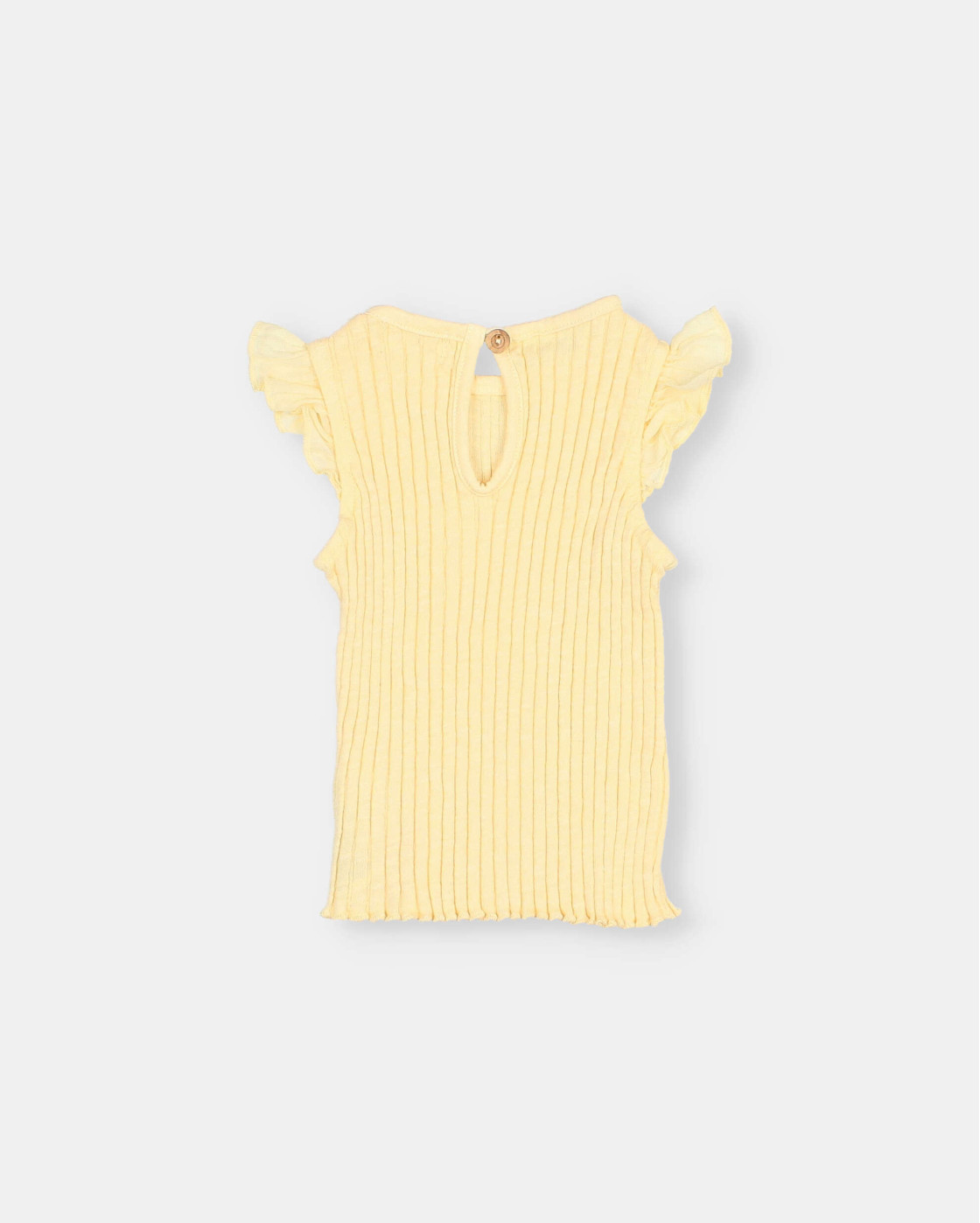 BB RIB RUFFLE T-SHIRT