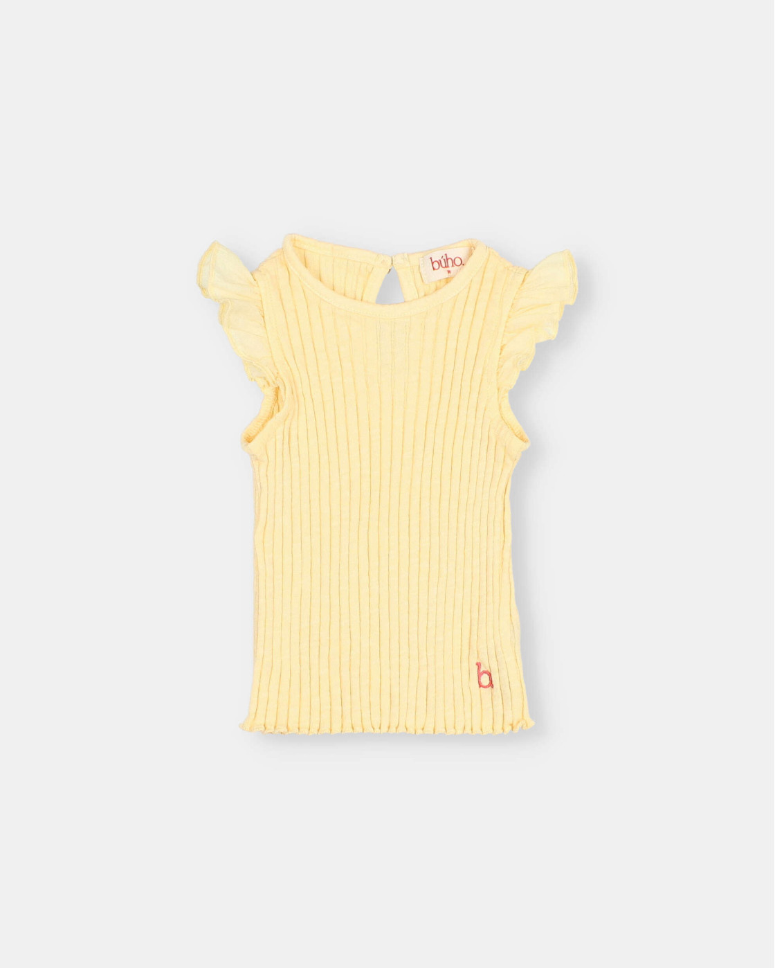 BB RIB RUFFLE T-SHIRT