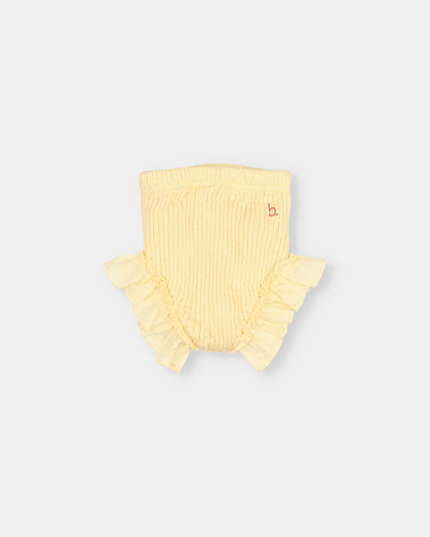 BB RIB RUFFLE CULOTTE