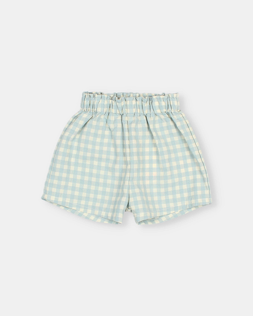 BB GINGHAM SHORTS